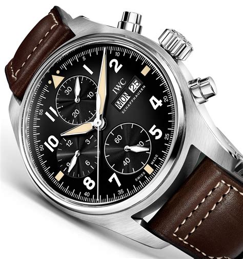 iwc spitfire double chronograph replica|iwc pilot spitfire chrono.